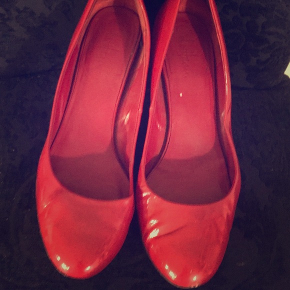 Cole Haan Nike Air Red Pumps - Picture 1 of 2